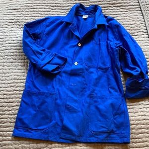 New old stock (dead stock) Czech chore coat/shacket/chef coat